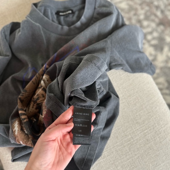 Anine Bing Tiger Tee - Picture 7 of 7